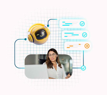 Con los servicios de telefonía en AibE podrá monitorear mejor la interacción con tus clientes.